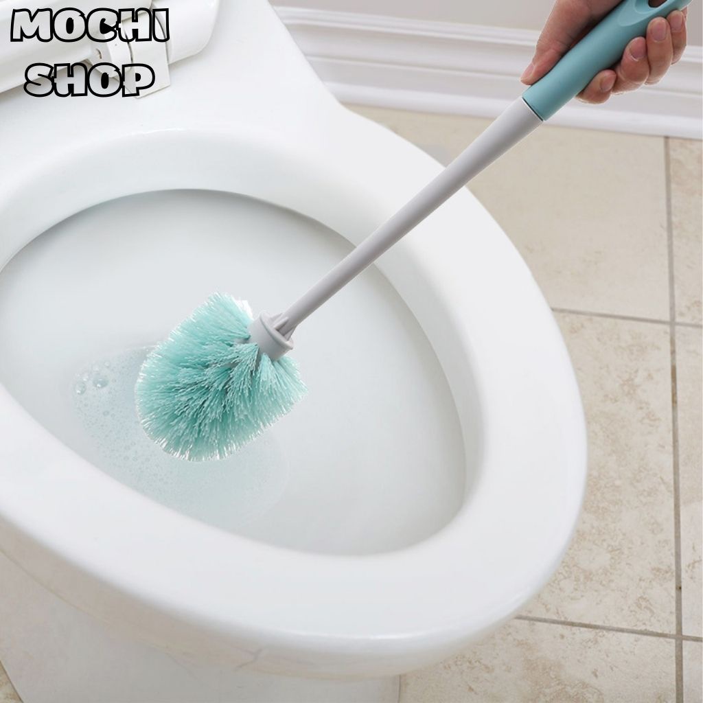 Chổi Cọ Vệ Sinh Bồn Cầu Toilet Đầu TRÒN Siêu Sạch BIOPLAS Cleaner 1