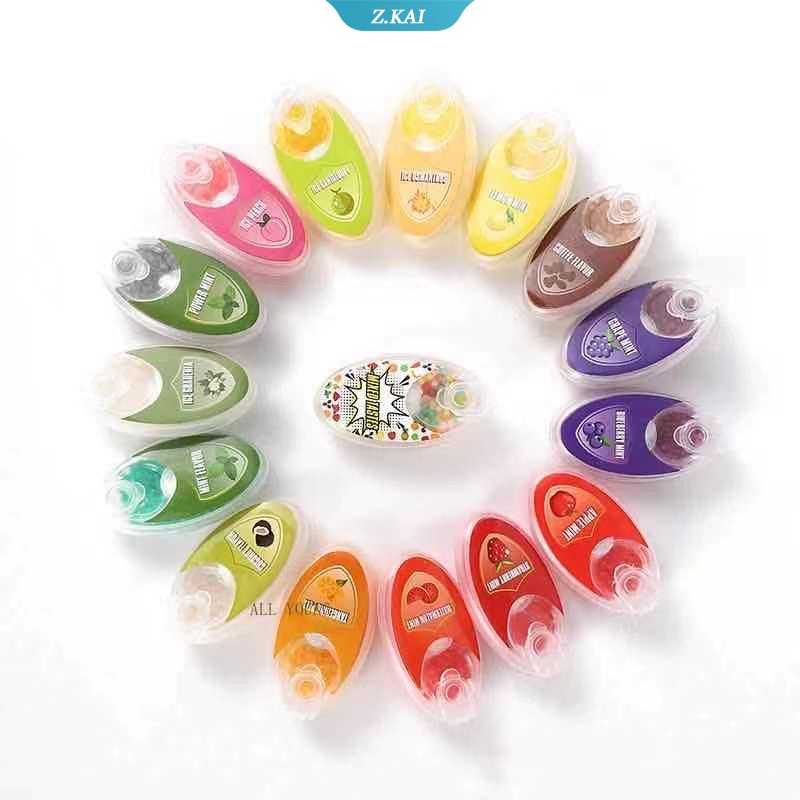 Hộp 200 Viên Nén Lau Mặt Nạ Chống Mùi Hương Trái Cây/Cá Heo/Giọt Nước Khử Mùi Mát Lạnh Và Làm Mát Da
