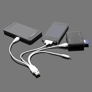 CÁP SẠC ĐA NĂNG 4 ĐẦU IP4, MICRO USB, MINI USB, đầu nhọn Nokia1280, sạc điện thoại, sạc loa, máy chơi game..