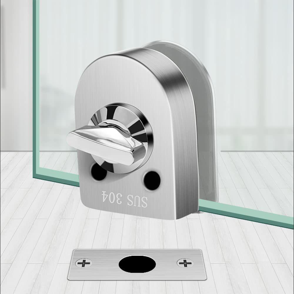 Ổ Khóa Cửa Kính Không Chìa Tiện Dụng Cho Nhà Tắm / Văn Phòng