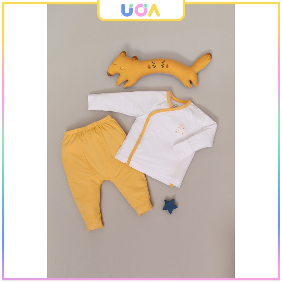 Set quần áo cài lệch Newborn