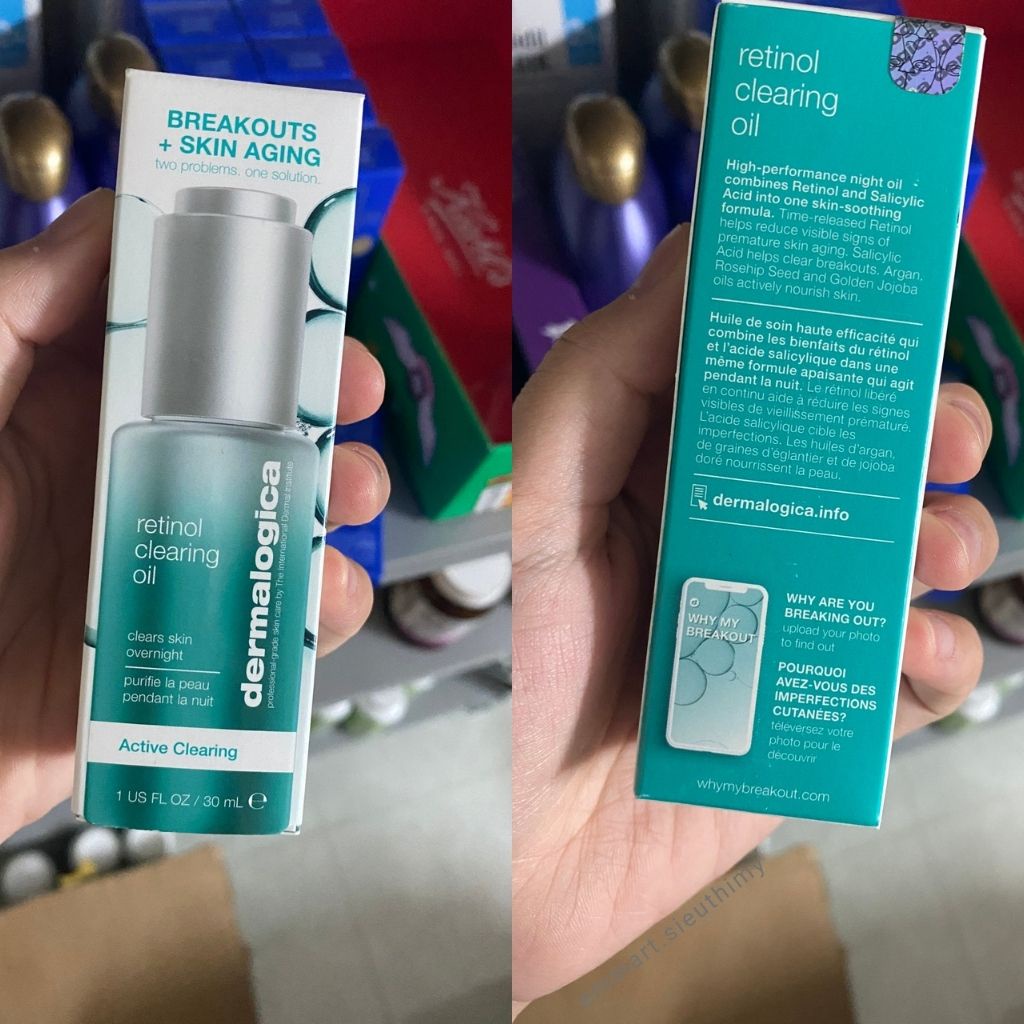 Dầu dưỡng da ban đêm Dermalogica Retinol Clearing Oil 30ml