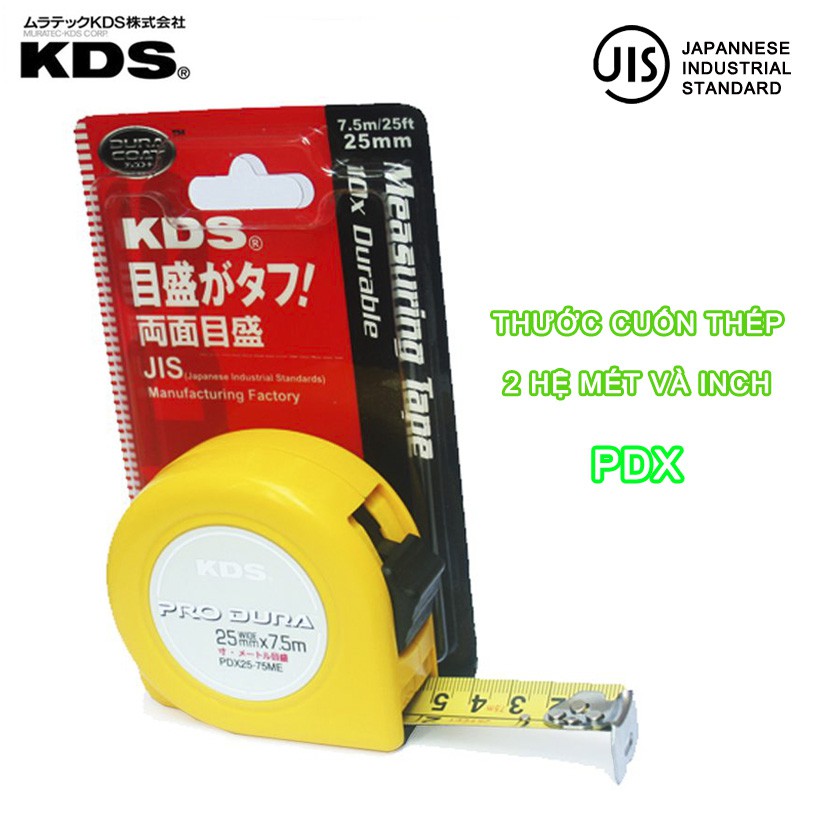 Thước cuôn thép Cao Cấp Met-Inch KDS PDX19-50