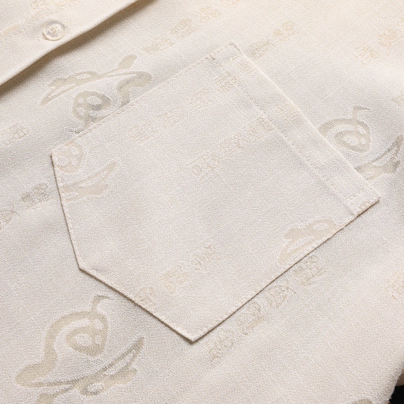 Bộ Đồ Ngắn Tay Phong Cách Trung Hoa Thời Trang Mùa Hè Cho Nam Trung Niên 60 Đến 70 Tuổi