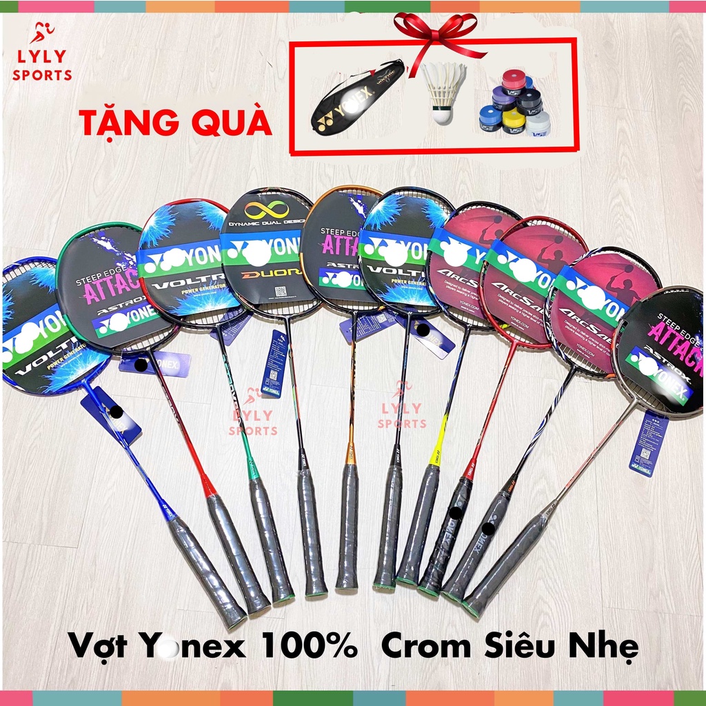 [SHIP HOẢ TỐC] Vợt Cầu Lông Y0nex Khung Crom 100% Siêu Bền Đẹp, vợt cầu lông giá rẻ - LYLYSPORT