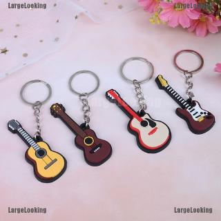 Bộ 2 Móc Khóa Đàn Ukulele Bằng Silicon Mềm