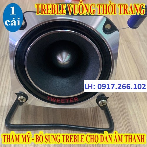 1 LOA TREBLE PIO-NEER MẶT SẮT VUÔNG NHẬP KHẨU + TỤ + CHÂN - GIÁ 1 LOA