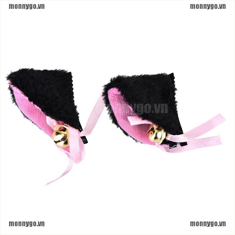 <monnygo+COD>Cosplay Party Cat Fox Long Fur Ears Lovely Bell Costume Hair C | BigBuy360 - bigbuy360.vn