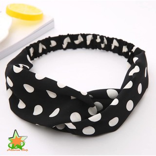 Turban chun chấm bi - nhiều màu