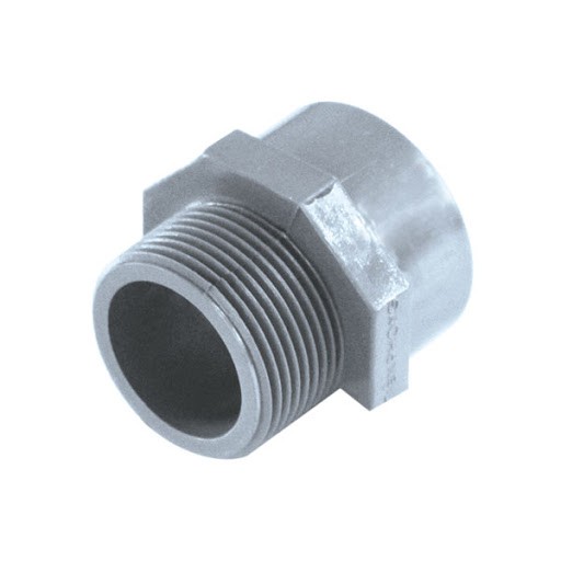 MĂNG SÔNG ỐNG NHỰA PVC REN NGOÀI PHI 21MM, 27MM, 34MM