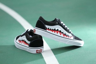 Giày Vans Bape Shark