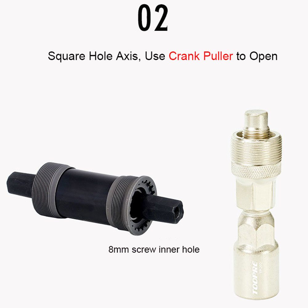 Dụng cụ sửa chữa tháo trục xe đạp leo núi bền bỉ nhiều màu