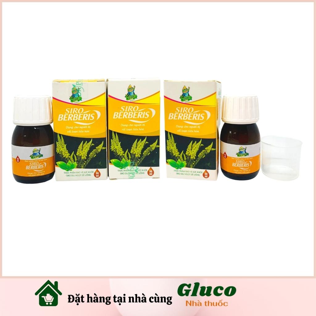 Tiêu chảy thảo dược dạng siro uống BERBERIS 30ml Dược Khoa GLU3102