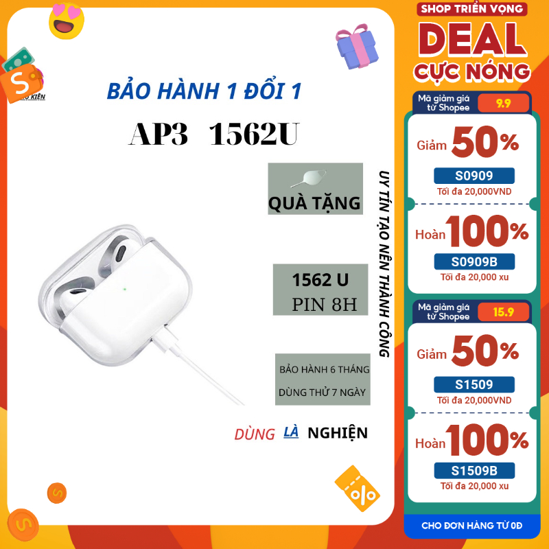 Tai nghe không dây kết nối Bluetooth AP3 1562U