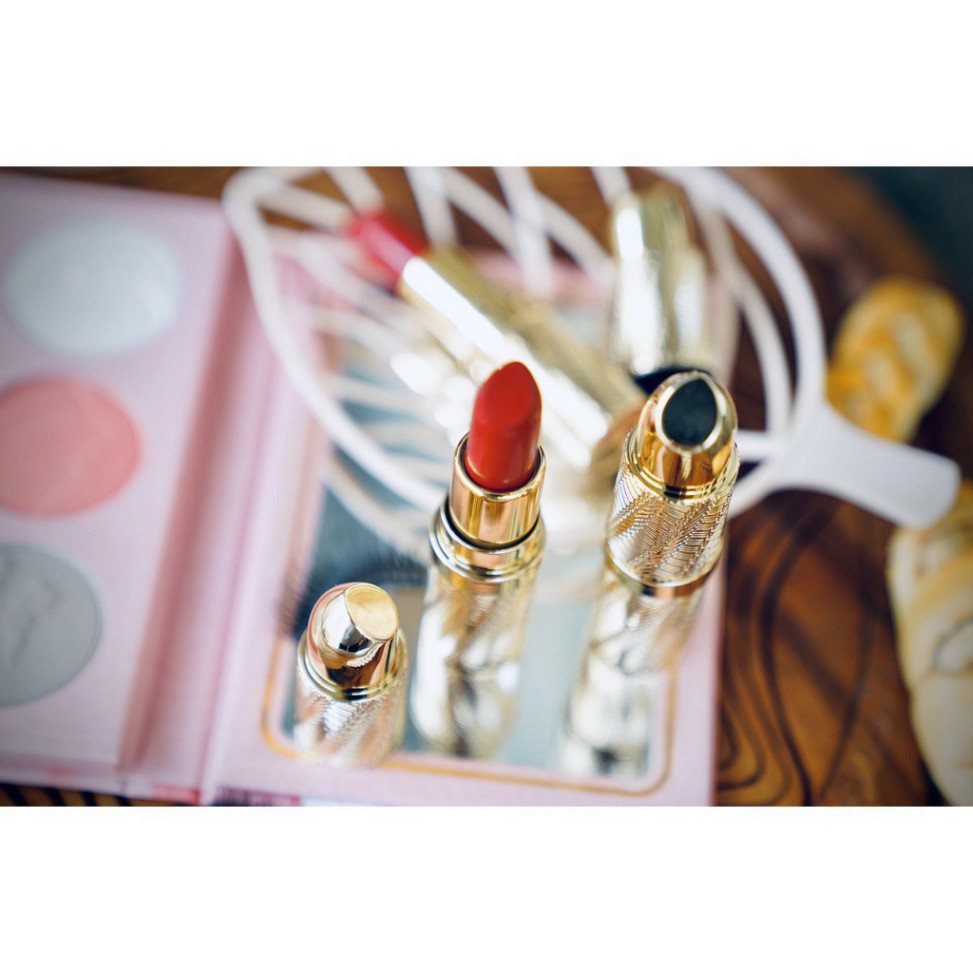 (gg4) Son Lì Dạng Thỏi Vàng 24k K Lipstick Sang Chảnh Nội Địa