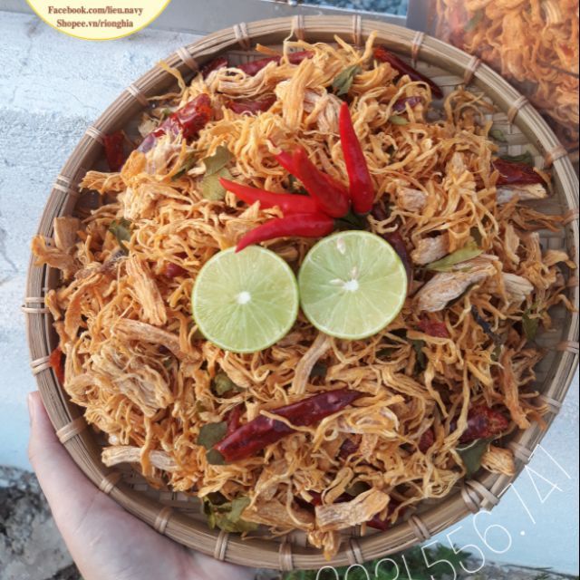 [TRỢ GIÁ] 500gr khô gà lá chanh