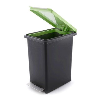 Thùng rác compact x xanh đen 20l