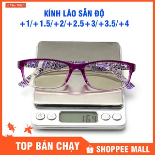 Kính lão, kính viễn nữ giới trung niên sẵn độ hàng Nhật bản cao cấp chất lượng cao KVM10UNIQUI