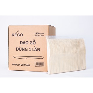 Dao gỗ sinh nhật -  gói 100 chiếc KEGO