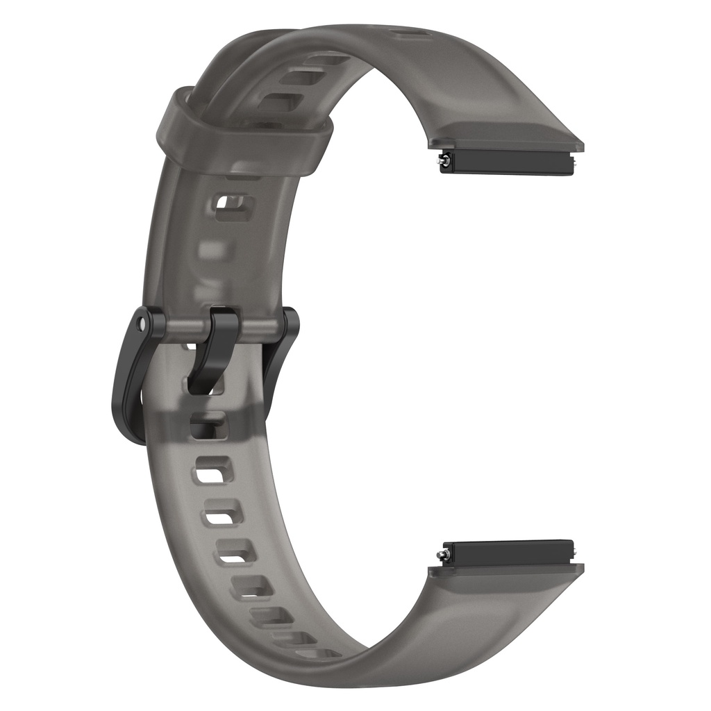 Dây Đeo Silicon Mềm Trong Suốt Chống Nước Cho Đồng Hồ Thông Minh Huawei band 7