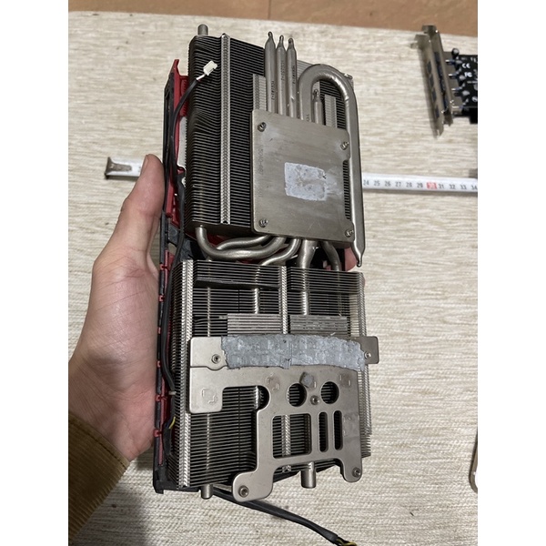 Bộ fan tản nhiệt tháo vga msi r9 390x siêu xịn