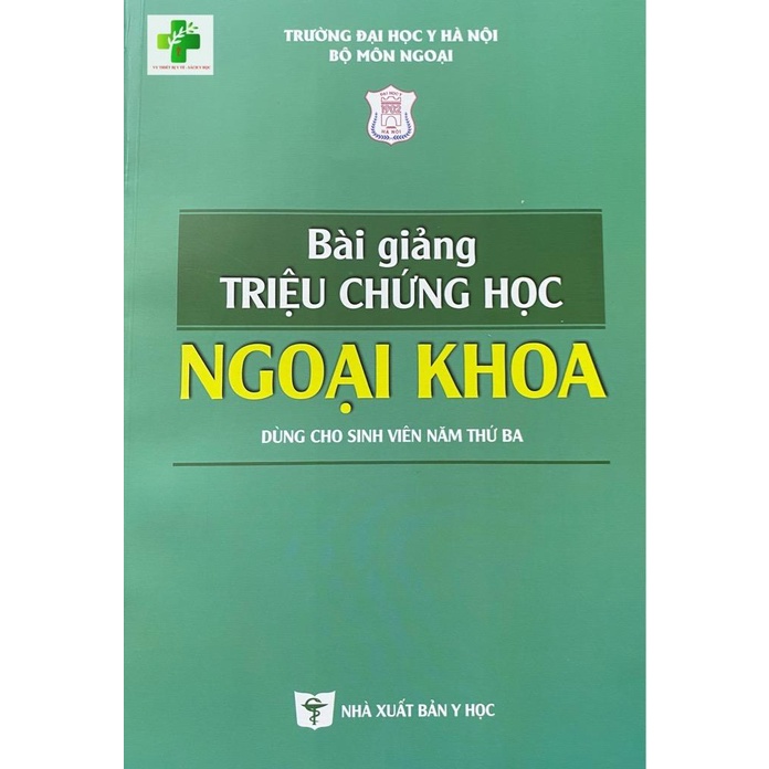 Sách - Bài giảng triệu chứng học ngoại khoa 2021