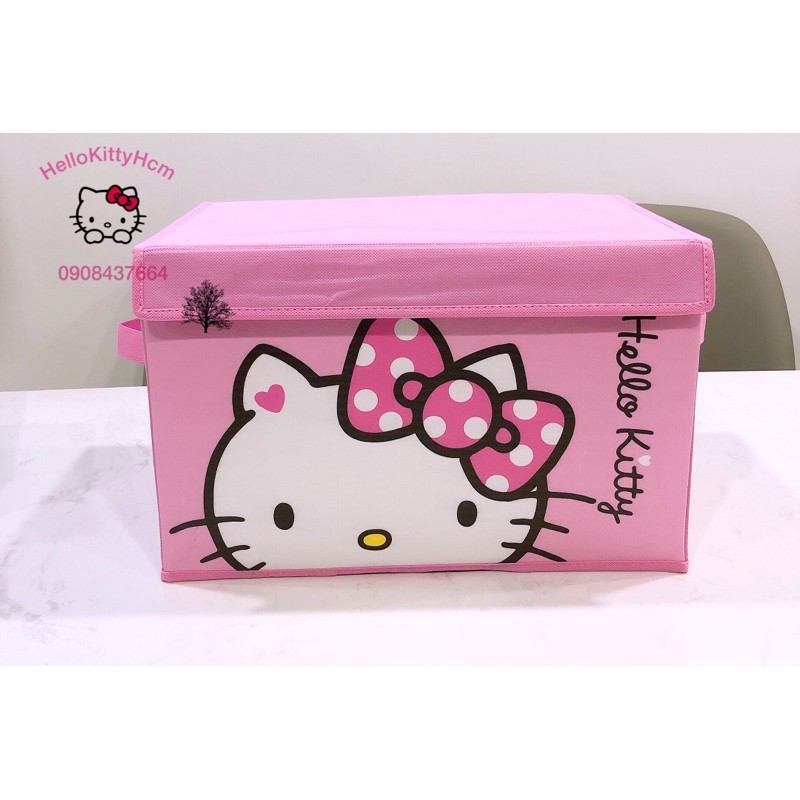 Hộp gấp gọn lưu trữ HelloKitty
