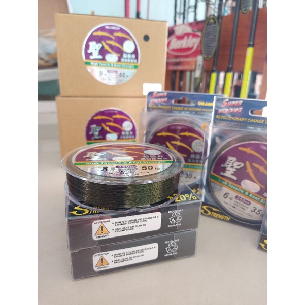 CAM KẾT CHÍNH HÃNG -DÂY 4 CON CÁ  OKAMOTO 250M LOẠI 1-HÌNH ẢNH SHOP CHỤP THẬT 100%