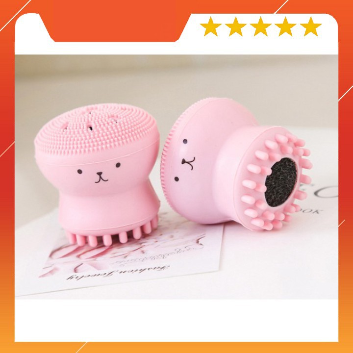 Cọ rửa mặt bạch tuộc Xuka cosmetic massage da làm sạch hiệu quả