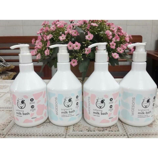 SỮA TẮM CON BÒ WASTON Milk Bath THÁI LAN 450ML