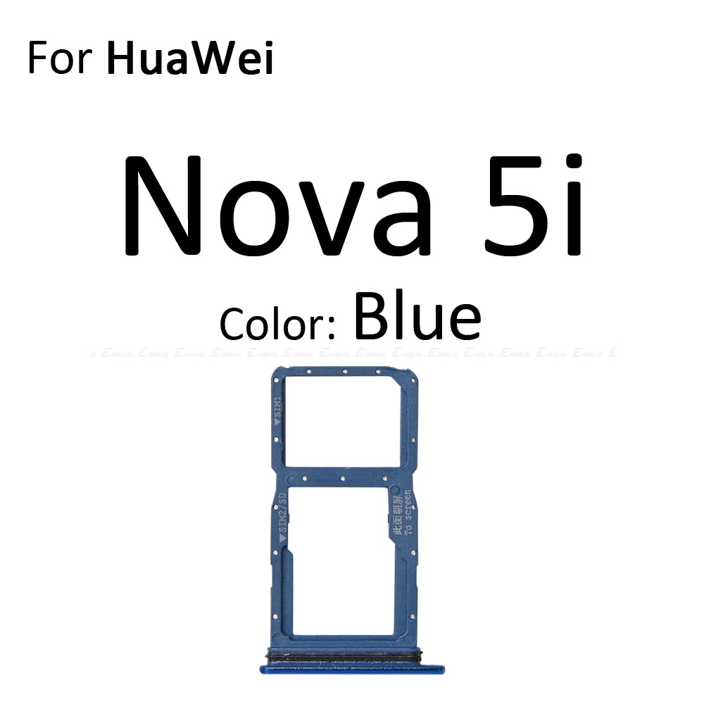 Khay Đựng Thẻ Sim Điện Thoại Thay Thế Chuyên Dụng Cho HuaWei Nova 5i 5 4 3 Micro SD