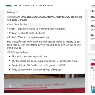 [ Sách Tiếng Anh cô Trang Anh ] 4500 English Collocation and Idioms - Moonbook