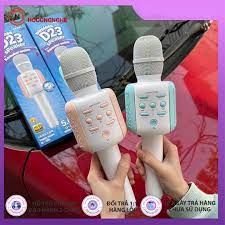 MICRO KARAOKE KIÊM LOA BLUETOOTH D-23( CHÍNH HÃNG WK)