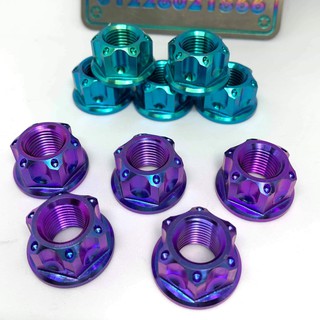 Tán 12 ly GR5 Titanium cho cốt gấp, cốt trước sau Honda và cốt trước Yamaha