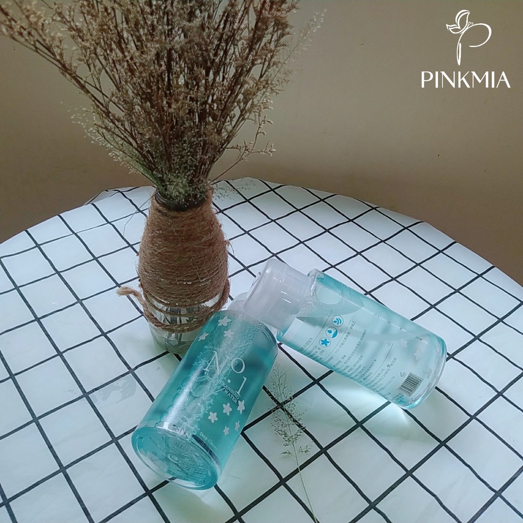 Nước Tẩy Trang Pinkmia Skin Naturals Tẩy Sạch Bụi Bẩn, Bã Nhờn Dùng Cho Mọi Loại Da 300ml