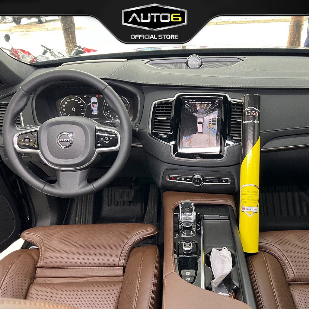 VOLVO XC90: Film PPF chống xước nội thất ô tô - AUTO6 &lt; Chống xước và che mờ các vết xước cũ hiệu quả &gt;