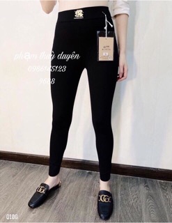 Quần legging cạp chữ cực tôn dáng