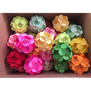 sét quả cầu trang trí từ giấy mĩ thuật 2 sét /8 k