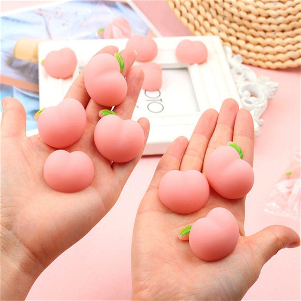 Con Quay Đồ Chơi Fidget Spinner REBUY1 Pinch TPR HìNh Quả ĐàO Dễ Thương GiúP GiảM Stress