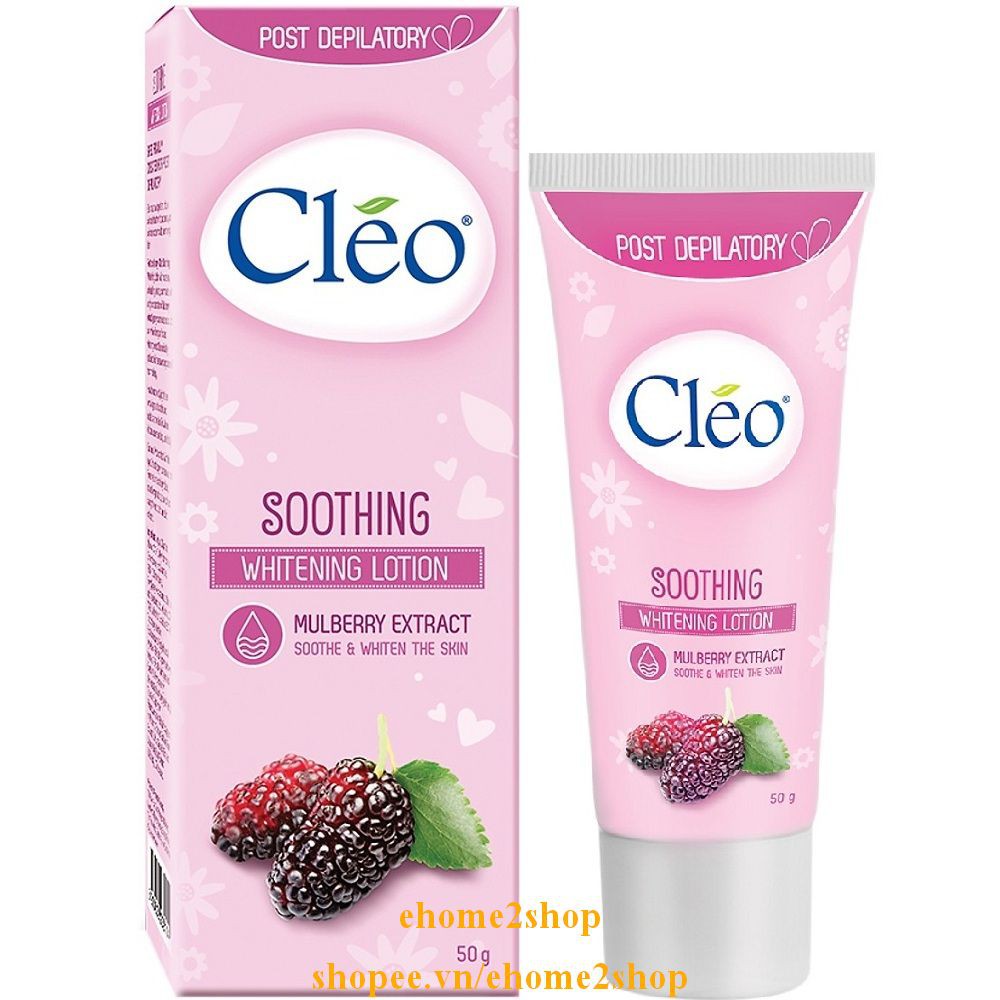Kem Tẩy Lông Cho Da Thương, Da Nhạy Cảm Và Gel Dưỡng Da, Làm Trắng Sau Tẩy Lông Cleo 50g Shopee.Vn/Ehome2shop. | BigBuy360 - bigbuy360.vn
