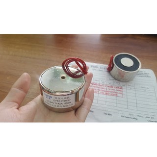 Nam châm điện 24v 500n 50kg