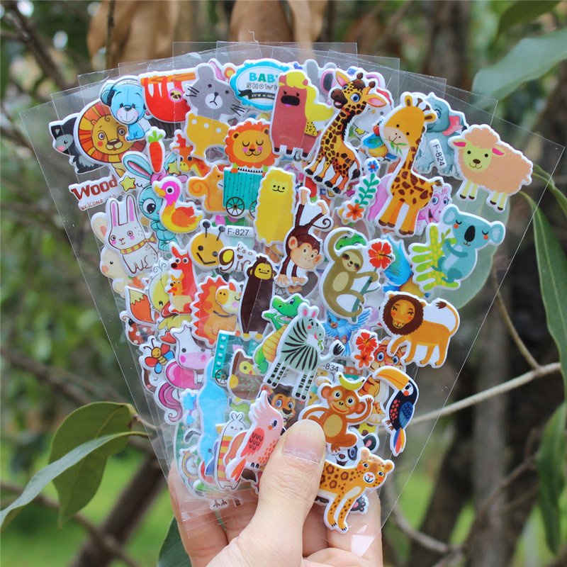 SET 10 TẤM STICKER 3D NHỎ