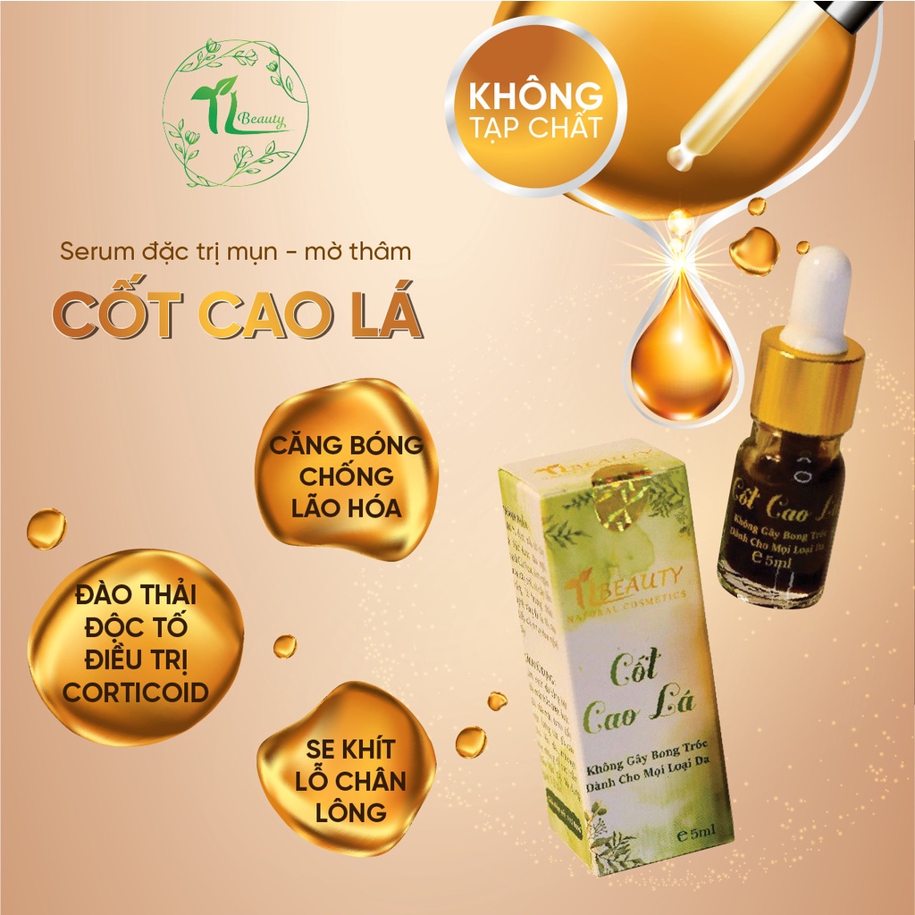 CỐT CAO LÁ TẶNG MASK NGỦ