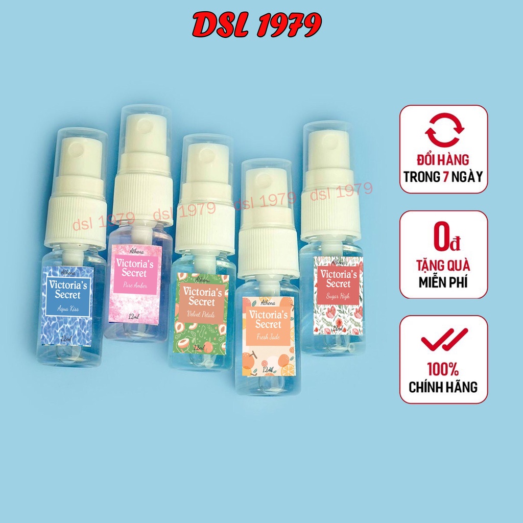 Xịt thơm toàn thân Victoria Secret, Bath And Body Works 12ML (Nhân Viên Văn Phòng)