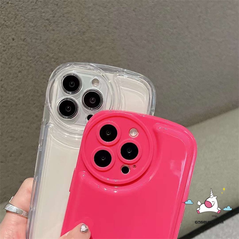 Mới Ốp Điện Thoại Mềm Chống Sốc Màu Trơn Cho iphone 11 15 14 13 12 pro max xr x xs max 7 8 6 6s 14 plus