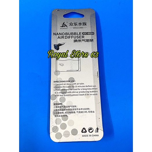 Thanh sủi oxy nano siêu mịn ASC-89204