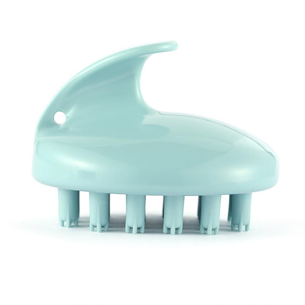 Bàn Chải Gội Đầu Bằng Silicone Thoải Mái Giúp Tuần Hoàn Máu Ngăn Rụng Tóc