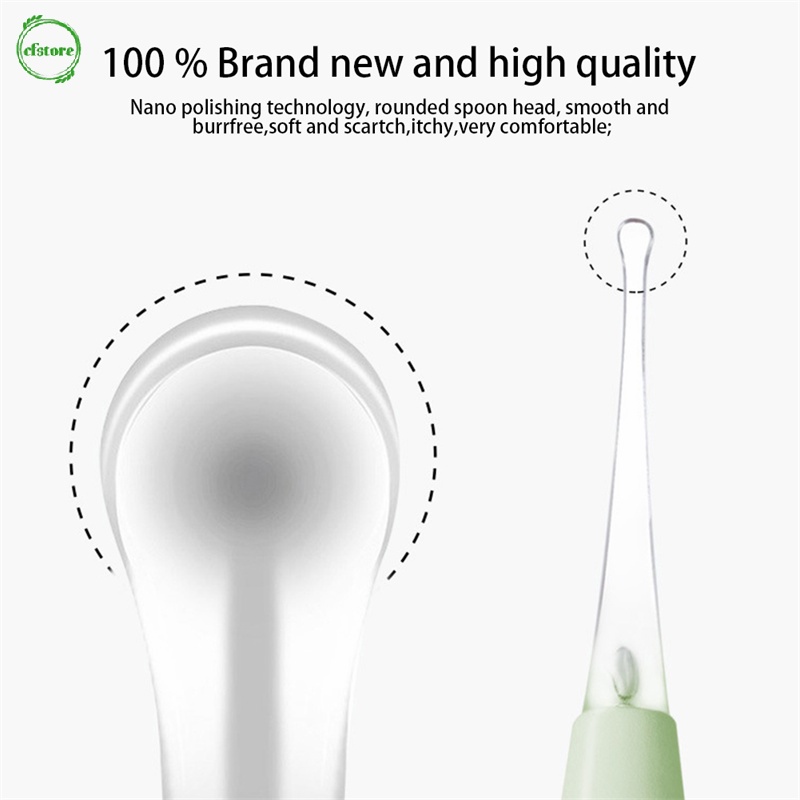 Dụng Cụ Lấy Ráy Tai Bằng Silicon Mềm Mại An Toàn Cho Bé