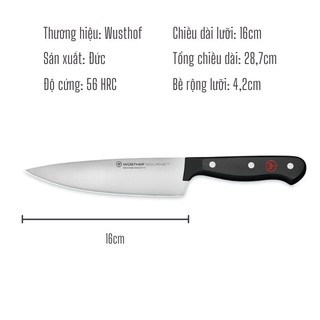 Dao bếp Wusthof Gourmet 16cm - Solingen Đức