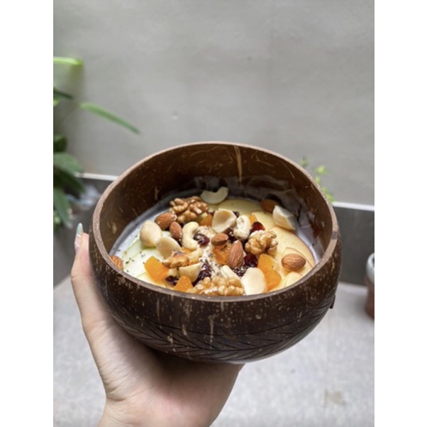 Mixnuts Nam Việt Quất Và 4 Loại Hạt (Macca, Điều, Hạnh nhân, Óc chó)- Granola Siêu Hạt - Ăn Vặt Mẹ Bầu